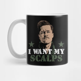 Inglourious Basterds I Want My Scalps Mug